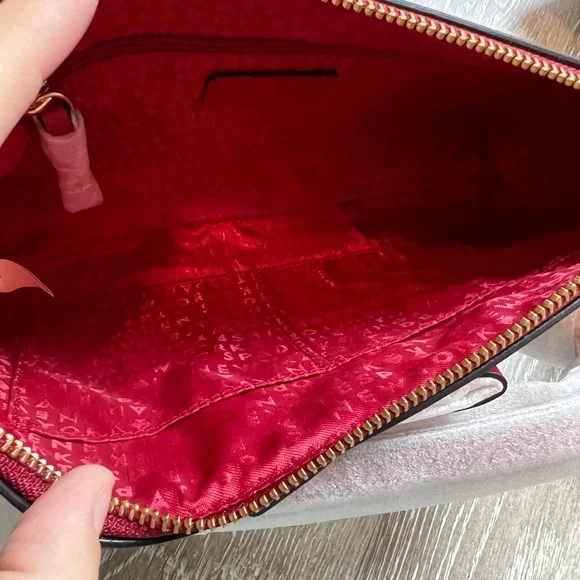 kate spade wkru 4039 declan sawyer street pillbox red NWT - Picture 6 of 8